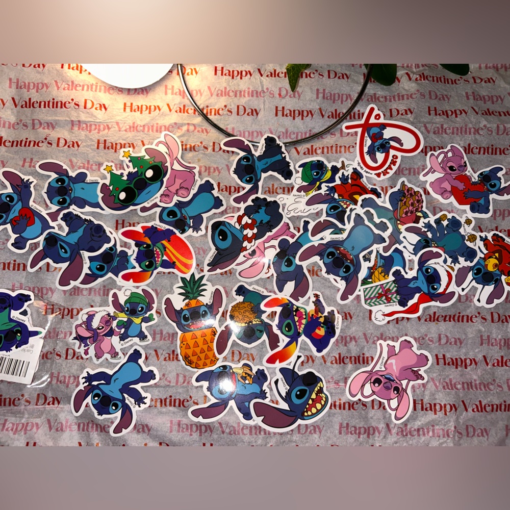 50- pc stitch sticker bundle all different